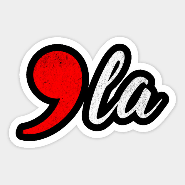 Comma-La - Kamala for President Red Magnet by UrbanLifeApparel