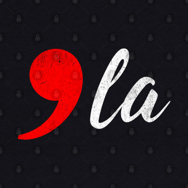 Comma-La - Kamala for President Red by UrbanLifeApparel