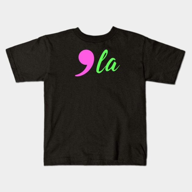 Comma-La - Kamala for President AKA Kids T-Shirt by UrbanLifeApparel