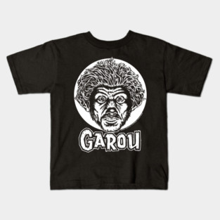 Garou - Dark Shirt Version - Donald David design Kids T-Shirt