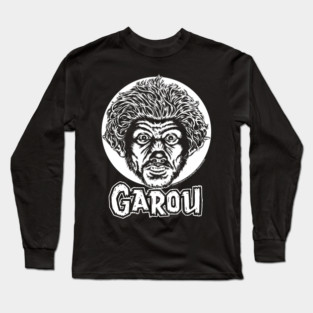 Garou - Dark Shirt Version - Donald David design Long Sleeve T-Shirt