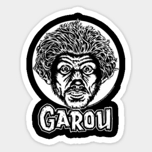 Garou - Dark Shirt Version - Donald David design Magnet