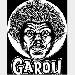 Garou - Dark Shirt Version - Donald David design Posters and Art