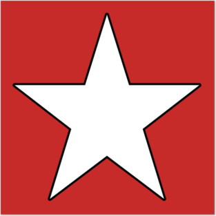 Star Shirt Posters and Art