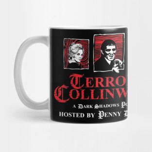 Terror at Collinwood - Trio of Terror 1 - main trio logo- best for dark shirts - designed by Eric Marshall Mug