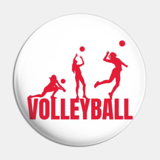 Volleyball Pin