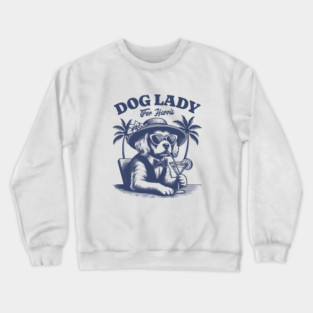 Childless Dog lady for Kamala Crewneck Sweatshirt