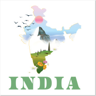 India Posters and Art