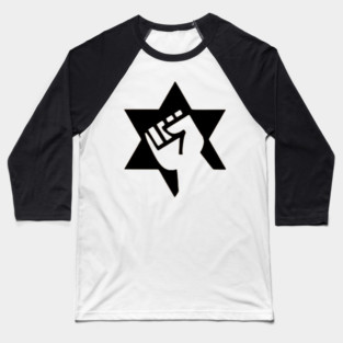 Jewish Fist Baseball T-Shirt