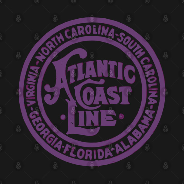 Vintage Railroad Atlantic Coast Line Railroad ACL by Yesteeyear