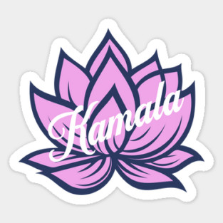 Lotus Flower Kamala Harris for President 2024 Magnet