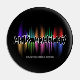 Arts Academy t-shirt Pin
