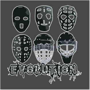Goalie Evolution Posters and Art