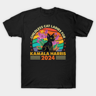 Childless Cat Ladies 2024 vintage T-Shirt