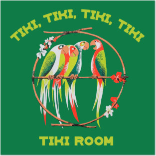 Tiki Room Posters and Art