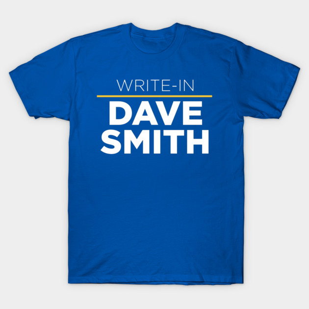 Write In Libertarian Dave Smith T-Shirt by Retro Remnant 