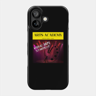 visual arts tee Phone Case