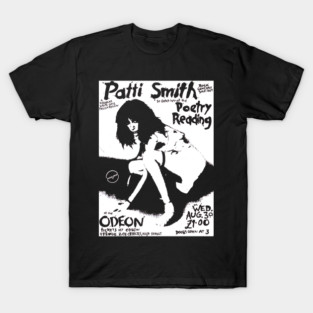 Patti Smith - Poetry Reading T-Shirt