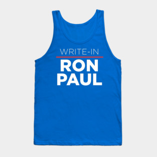 Write In Ron Paul Tank Top