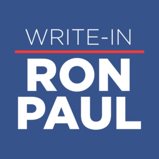 Write In Ron Paul T-Shirt