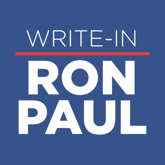 Write In Ron Paul by Retro Remnant 