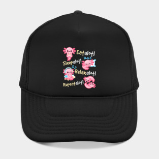 Axolotl simple life for axolotl lover Hat