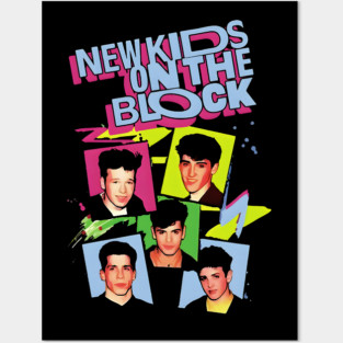 NKOTB - 5 Men Posters and Art