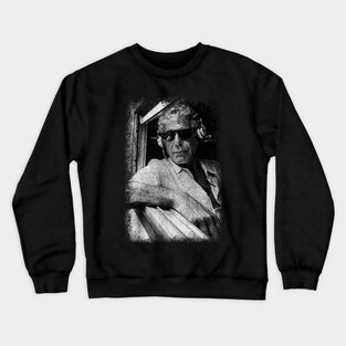 Anthony Bourdain Adventure // 80s 90s Vintage Distressed Crewneck Sweatshirt