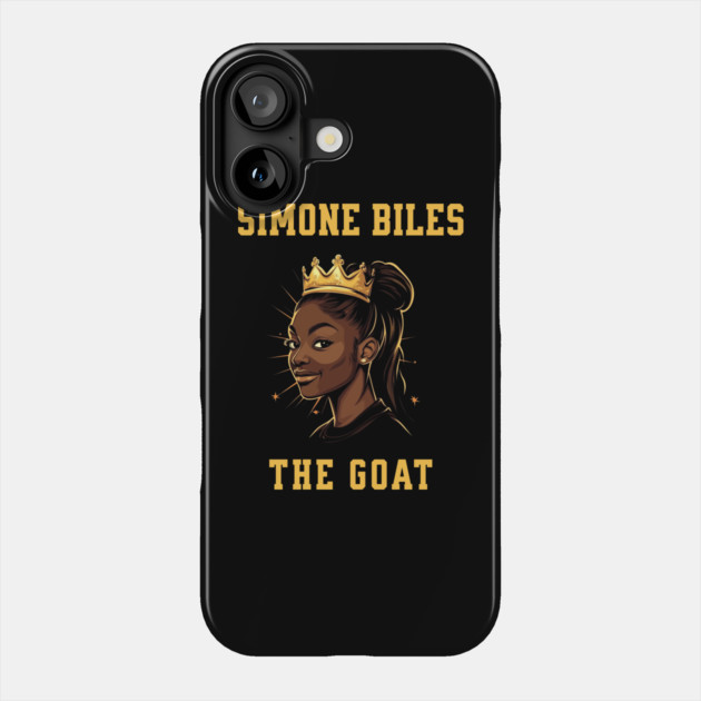 Simone Biles, The Goat Phone Case by UrbanLifeApparel