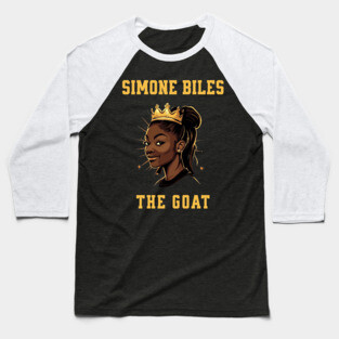 Simone Biles, The Goat Baseball T-Shirt