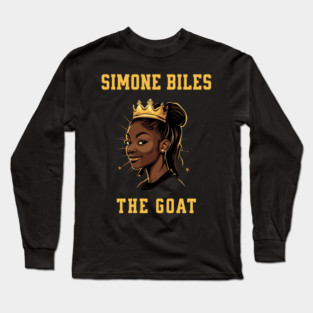 Simone Biles, The Goat Long Sleeve T-Shirt
