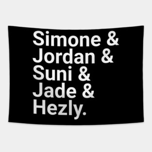 USA Women’s Gymnastics Team 2024 Tapestry