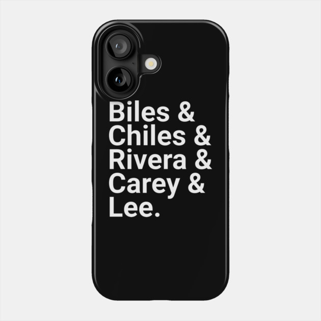 Gold Winning USA Women’s Gymnastics Team 2024 Phone Case by UrbanLifeApparel