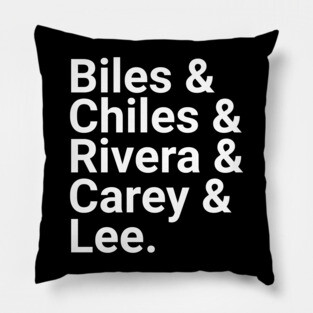 Gold Winning USA Women’s Gymnastics Team 2024 Pillow