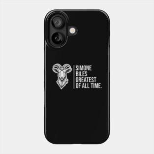 Simone Biles, The GOAT, The Greatest of All Time Phone Case