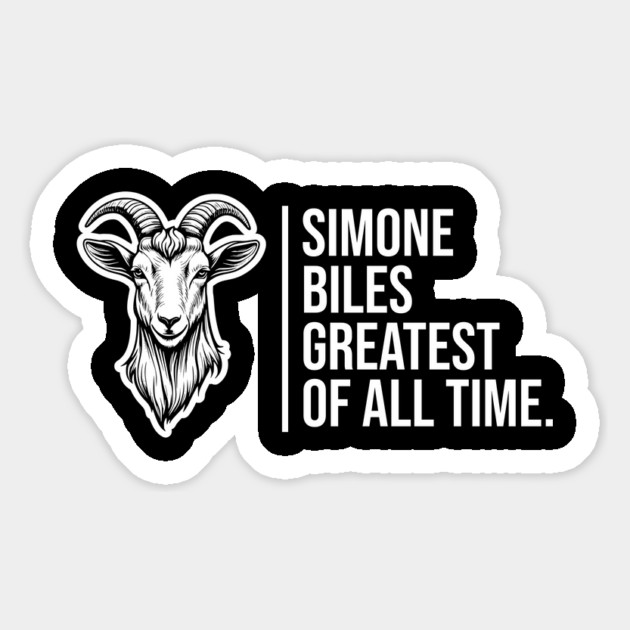 Simone Biles, The GOAT, The Greatest of All Time Magnet by UrbanLifeApparel