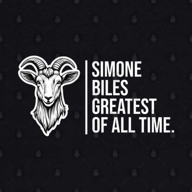 Simone Biles, The GOAT, The Greatest of All Time by UrbanLifeApparel