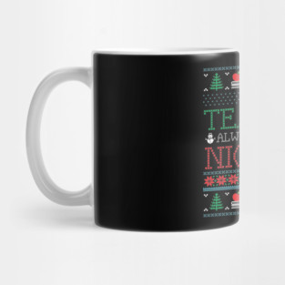 Funny Christmas Teacher Ugly Christmas Xmas Mug