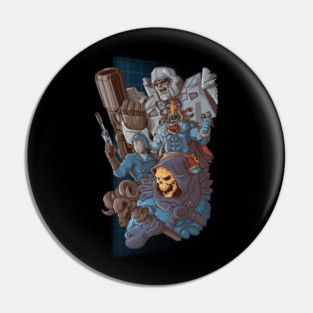 VILLAINS CLASH! Pin