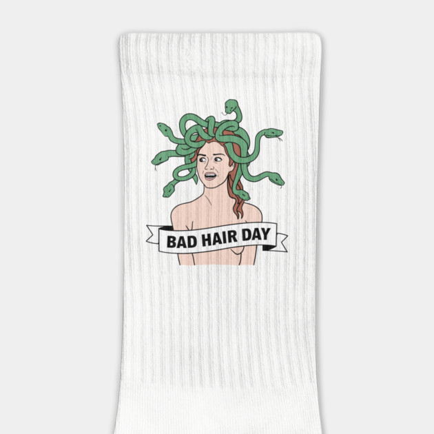 Bad Hair Day Sarcastic Funny Quote by Anticorporati