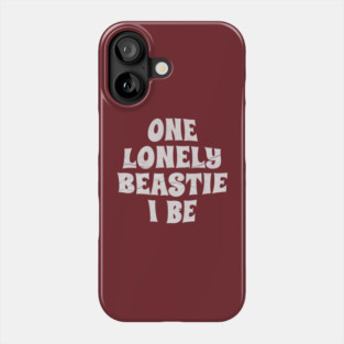 One Lonely Beastie I Be Hip-Hop Phone Case