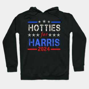 Hotties For Harris Funny Tees Hoodie