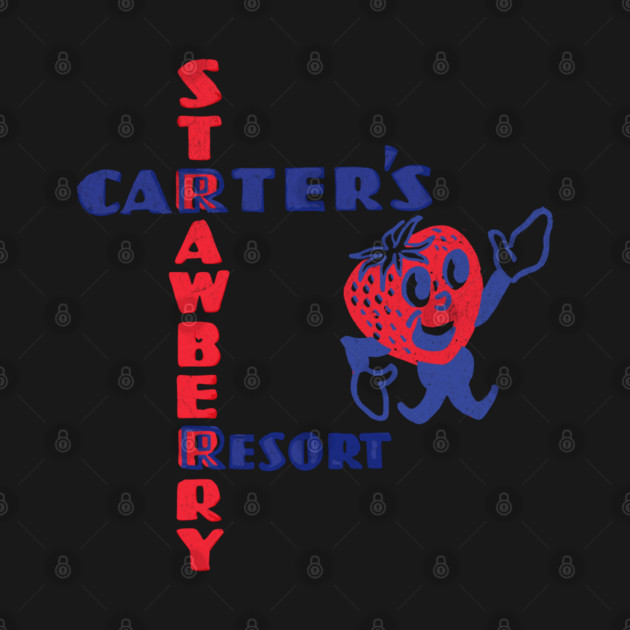 Retro Hotel Carter's Strawberry Resort California by Yesteeyear