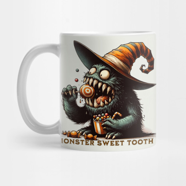 Vintage Halloween Candy Monster by HolidayBug