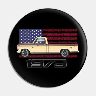 1973 usa Pin