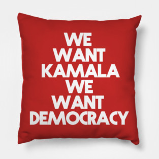 Kamala 2024 Pillow