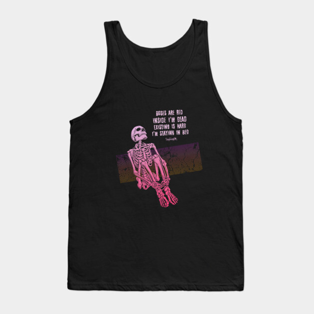 Life is Hard. Tank Top by Tommy Devoid