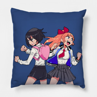 River City - Misako and Kyoko Pillow
