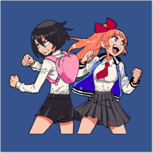 River City - Misako and Kyoko Posters and Art