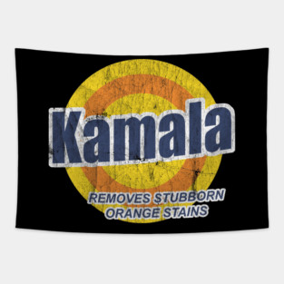 Kamala Removes Stubborn Orange Stains Tapestry
